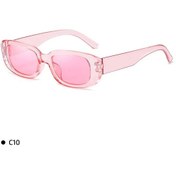 Resim Uyellow Moda Retro Kare Güneş Gözlüğü - Kadın Vintage Seyahat Parlama Önleyicipembe51gri Gri 