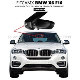 Resim FitCamX - BMW X6 F16 Modele Özel 4K Araç Kamerası (2014-2019)(FT-J6102-FX6) 