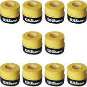 Resim Wilson Comfort Bowl O'grips 10 Adet Grip Tenis Raketi Gribi Sarı 