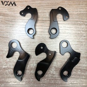 Resim 1pc VXM Alüminyum Alaşım Kuyruk Kancası Dağ Bisikleti için, Yüksek Mukavemetli Sabit Vites Bisiklet Parçası, Arka Vites Kancası Çerçevesi, Katlanabilir Bisiklet Aktarma Aksesuarı, Siyah - Evrensel Uygun, Sevgililer Günü, Şükran Günü, Noel, Yılbaşı, Baba Günü Hediyeleri için Mükemmel 