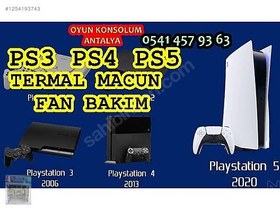 Resim PS5 TÜM BAKIMLAR DAHİL SADECE 1500 TL KAMPANYA !!! 