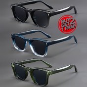 Resim 3 Çift 2025 Yeni Kare Çerçeve Klasik Tam Çerçeve Erkekler ve Kadınlar İçin Tüm Maçlar Gelişmiş Retro Trend Dekoratif Gözlükler Günlük Eğlence Kullanımı Sevgililer Günü İçin, Pil Olmadan 