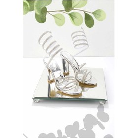 Resim Lame Kadın Abiye Ayakkabı K01575020639 Lame 