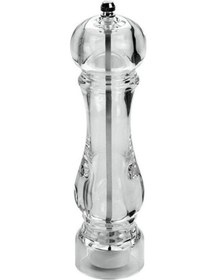 Resim Akrilik Ayarlanabilir Baharat Tuz Karabiber Değirmeni 22 Cm 
