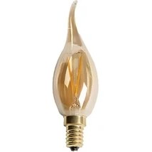 Resim Cata CT-4281 4W Rustik LED Kıvrık Bujı Ampul E14 Amber 
