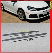 Resim Vw Golf 6 2009-2010 Mk6 Plastik Taiwan R20 Yan Marşpiyel 