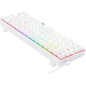 Resim K630W-RGB Dragonborn Blue Switch%60 Tr Q Beyaz Mekanik Kablolu Gaming (Oyuncu) Klavye 