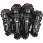 Resim Jokmae Motosiklet Sürüş Koruma Seti - Diz Ve Dirsek Pedleri 4 Parça Siyah Diğer 