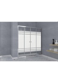 Resim Durul Duşakabin Ön Cephe Desenli Parlak 