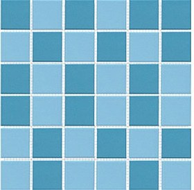 Resim Serapool Porselen Mozaik 5x5 İkili Mavi 