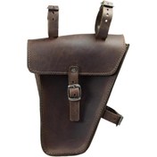 Resim Suntek Bisiklet Üçgen Çanta Ekipman Çerçevesi Kahverengi 