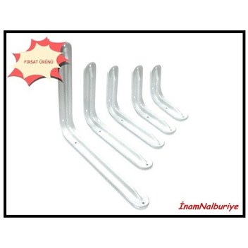 Raf Alti Ayak - Raf Alti L - 22X28 Cm - Beyaz