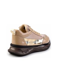 Resim Bambi Bej Kadın Sneaker K01228400485 Bej 