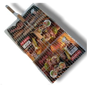 Resim Ahşap Saplı Kalın Izgara 25x40 -60 