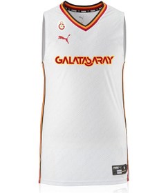 Resim Galatasaray Puma 2024/2025 Deplasman Basketbol Forma 68932401 Beyaz 