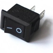 Resim Genel Markalar Anahtar Mini On-off Siyah Işıksız 2 Pin 