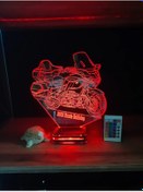 Resim Lampa Honda Goldwing Mosiklet, Personalized 3d Lamp 
