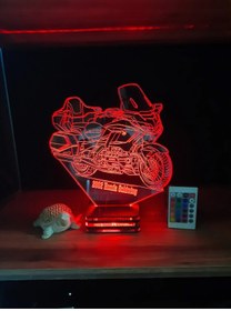 Resim Lampa Honda Goldwing Mosiklet, Personalized 3d Lamp 