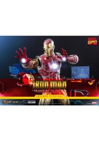 Resim Hot Toys Iron Man The Origins (Deluxe) Diecast Sixth Scale Figure CMS08 - 908152 