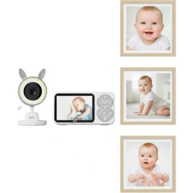 Resim Hobilinka Gece Görüşlü Bebek Telsizi Besleme Hatırlatıcılı LCD Ekran 