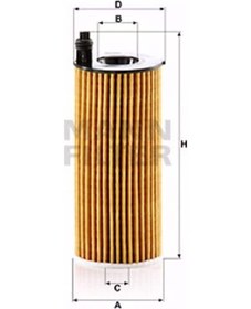 Resim Bmw 1 116 D 2010-2019 Mann Yağ Filtresi N11.3036 