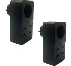 Resim Buffer İkili Set Isıya Dayanıklı Termal Akım Korumalı 1 Priz Girişli 2 USB Girişli 2 Type-C Girişli Pirz 