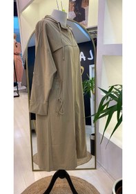Resim İnvee Kapşonlu Kap 6830 Camal Camal Camel 