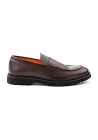 Resim Bambi Kahve Leather Erkek Loafer Ayakkabı E01902900041 Kahve 