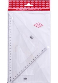 Resim Hatas 0806 Teknik Öğrenci Gönye Seti 26 CM /60 - 45 Derece 