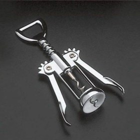 Resim Krom Tirbuşon - 2 Fonksiyonlu Paslanmaz Metal 