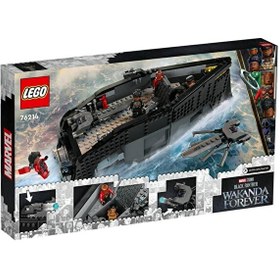 Resim LEGO Marvel Black Panther Suda Savaş 76214 