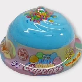 Resim MCM Group Slimy Puffy Cotton 22 gr - Mavi Slime (Lisinya) 