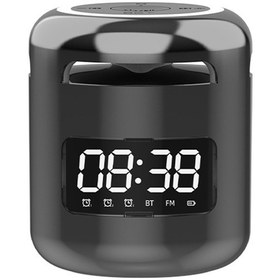 Resim Ranyeek "jm01 Taşınabilir Bluetooth Hoparlör: Çift Alarm, Fm Radyo, Tf Kart Ve Aux Girişli, 360 Ses" 