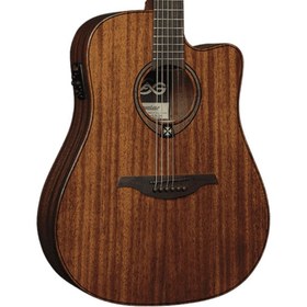Resim LAG GLA T98DCE Tramontane Dreadnought Elektro Akustik Gitar 