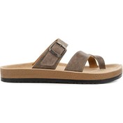 Resim Muya Haiko Anatomik Taban Erkek Terlik Vizon 