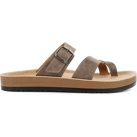 Resim Muya Haiko Anatomik Taban Erkek Terlik Vizon 