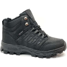 Resim KOCAMANLAR Xstep X6 Trekking Outdoor Ortopedik Erkek Bot SİYAH 