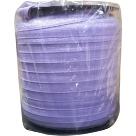 Resim Çamaşır Lastiği Düz 1 Cm 1 Metre Açık Mor 