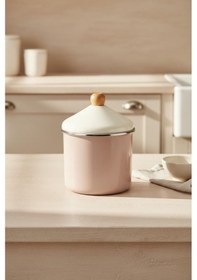 Resim Bambum Nostalji - Ahşap Saplı Baharatlık Toprak 12 Cm Taş 