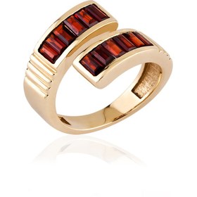 Resim Twist Ruby Ring - 6 