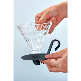 Resim PremiumPort V60 02 Dripper Siyah, Pratik ve Şık Kahve Demleme Seti 