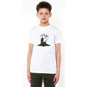 Resim Anime Tokyo Ghoul Anteiku Baskılı Unisex Çocuk Beyaz T-Shirt 