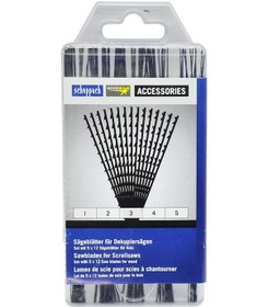 Resim Scheppach 88000010 Deco-Flex Üniversal Kıl Testere Seti 