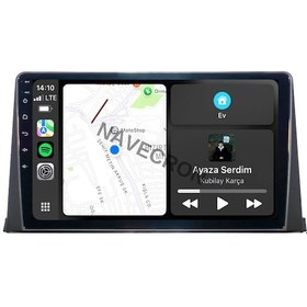Resim Cıtroen Berlıngo 2019+ 10" Uyumlu Androıd Multimedya Gerçek 2/32 Kablosuz Carplay Geri Görüş Kameralı 9" 