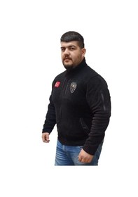 Resim Taktik 5 Cepli Pls Polar Siyah Renk Bayrak Nakış Işlemeli Siyah 