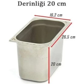 Resim 1/4 200 Gastronom Küvet(5,5 Lt) 