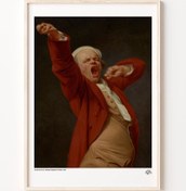Resim Esneyen Otoportre, Poster 