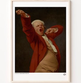Resim Esneyen Otoportre, Poster 