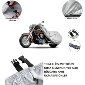 Resim Wovex Asya Efsane Eco 100 Motosiklet Brandası,branda(Arka Çanta Uyumlu Değildir) 
