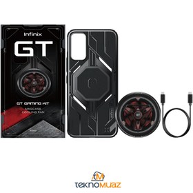 Resim Infinix 30 pro Fan ve Kılıf Seti Kutulu (GT PRO GAMING KIT) 